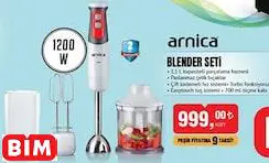 ARNİCA BLENDER SETİ ARNİCA BLENDER SETİ